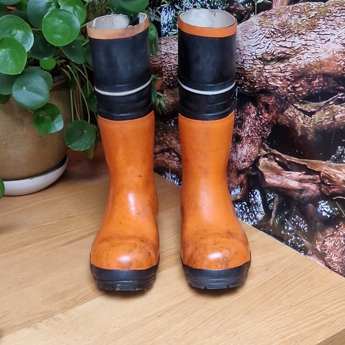 Stihl orange and black safety