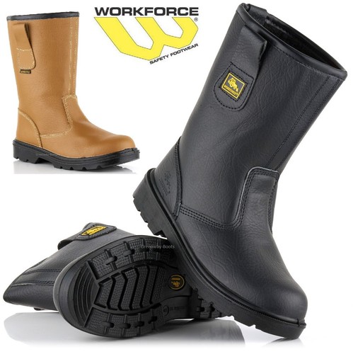 Mens leather rigger safety - leather,