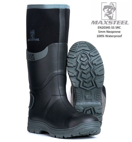 Mens neoprene safety steel - mens,