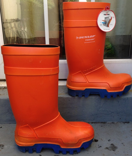 Orange dunlop purofort thermo - orange, thermo+