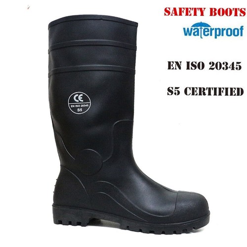 Mens safety wellingtons new - mens,