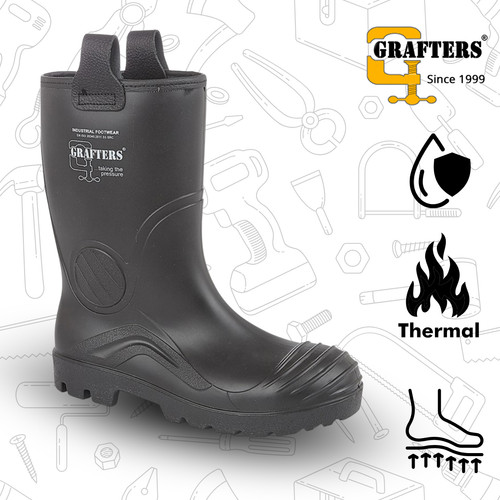 Mens safety rigger boots - safety,